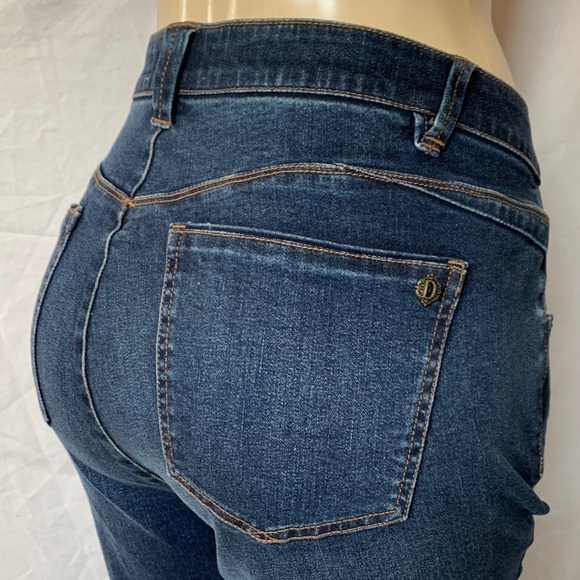 WIT & WISDOM Jeans Women’s Tummy Control Size 18W Dark Wash Ankle Skimmer NWOT - Picture 1 of 8